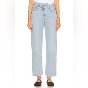 AGOLDE Criss Cross Jeans in Wired